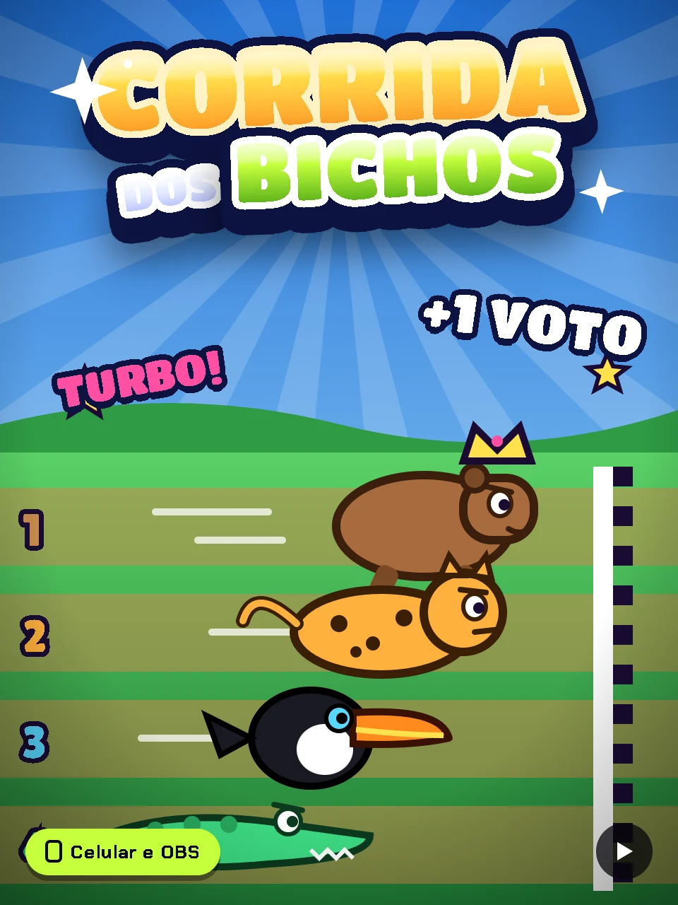 Capa do jogo Corrida dos Bichos