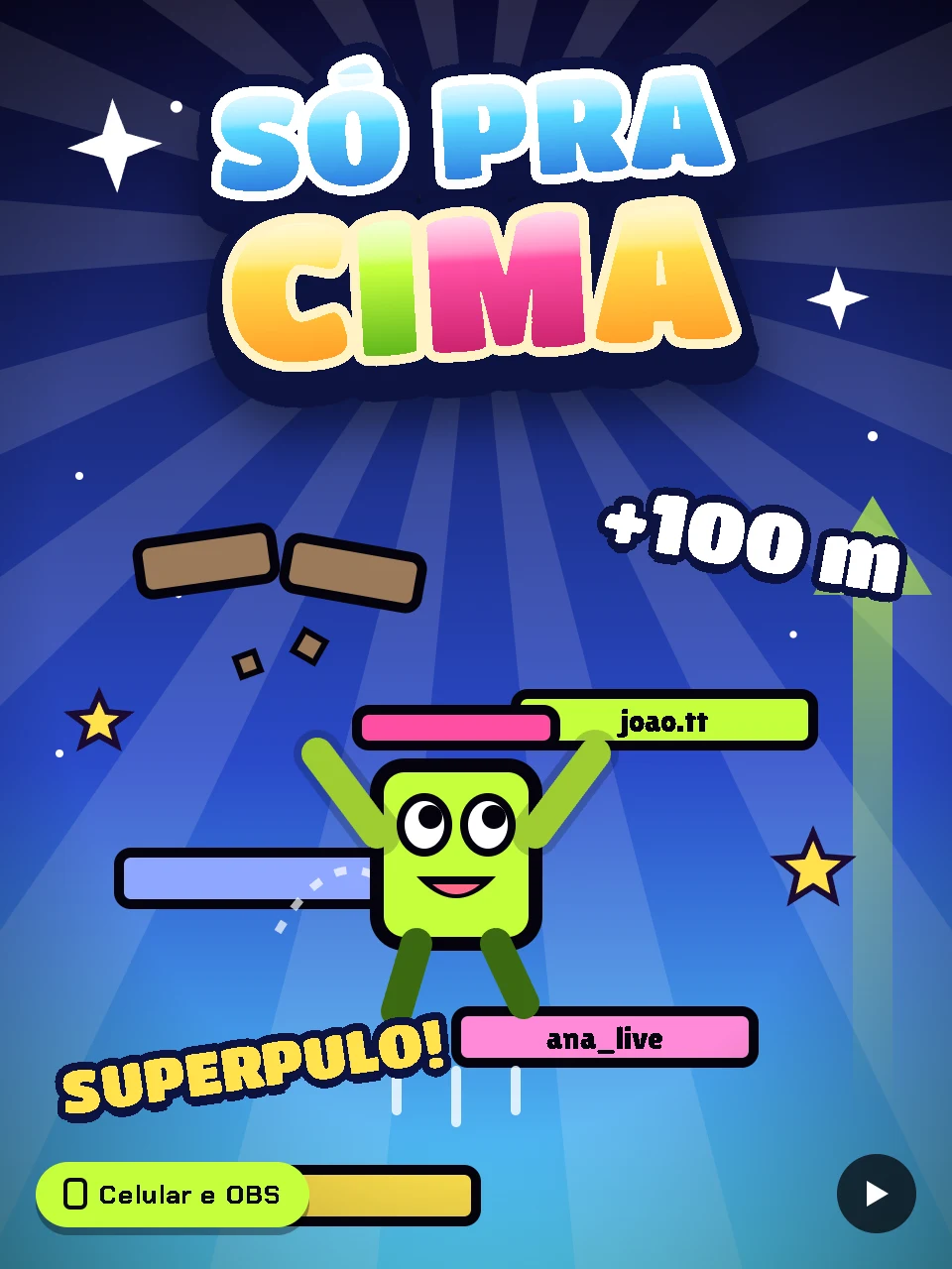 Capa do jogo Só Pra Cima